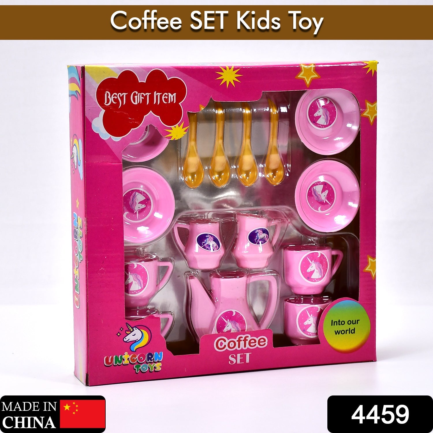 4459 Tickles Tea toy Set | Coffee Kitchen Plastic Set Toy for Kids, Boys & Girls (15Pcs) DeoDap 4459 Tickles Tea toy Set | Coffee Kitchen Plastic Set Toy for Kids, Boys & Girls (15Pcs) DeoDap